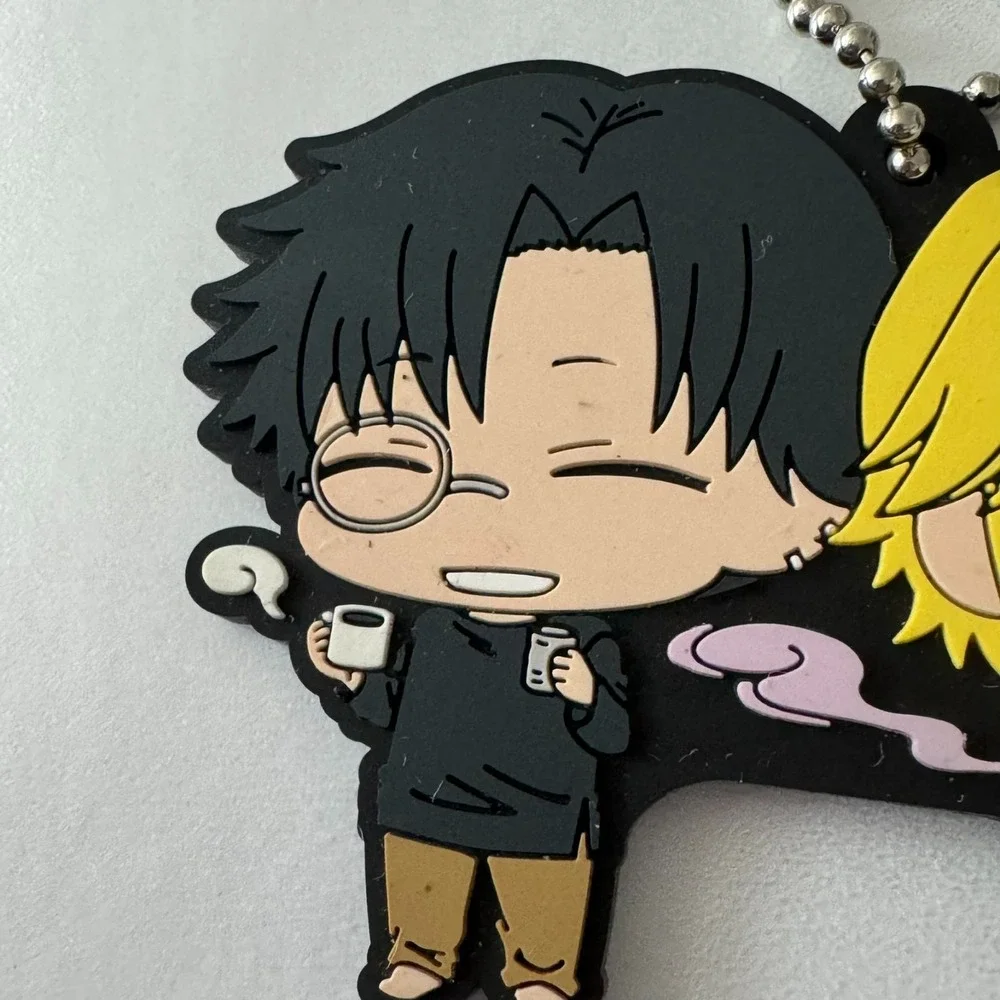 Saiyuki Reload BLAST  Rubber keychain Goku & Sanzo  Anime Charm Buddy‎ Colle